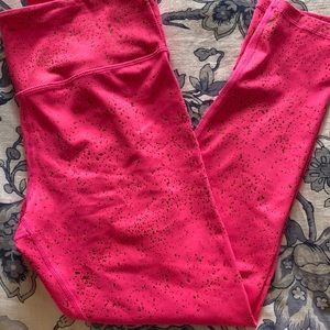Euc 6-8 hot pink lnt zyia leggings
